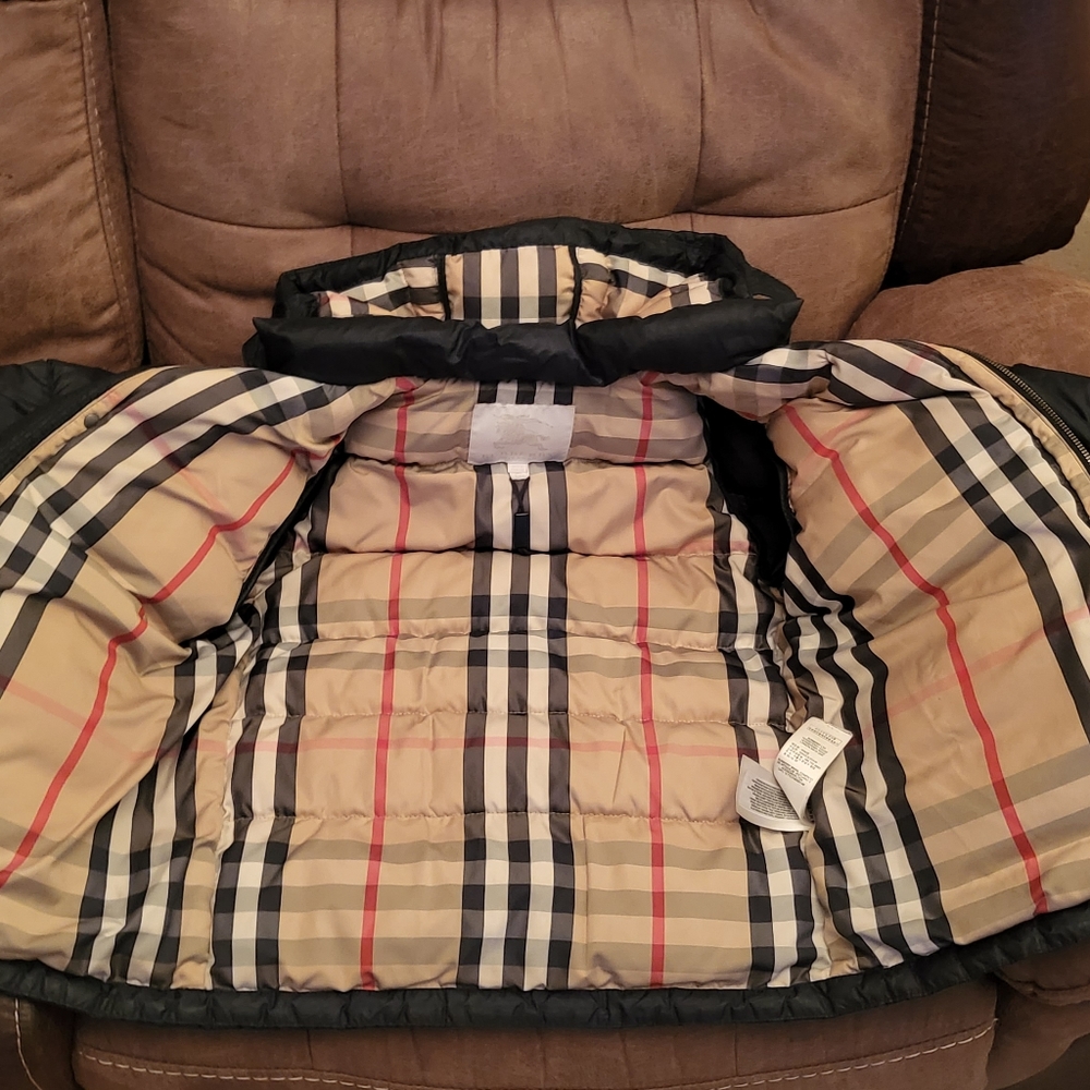 100%  BURBERRY boy winter jacket